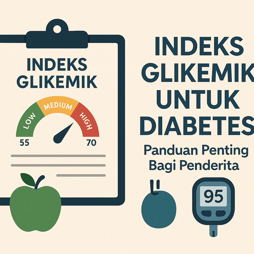 Ilustrasi indeks glikemik untuk penderita diabetes.