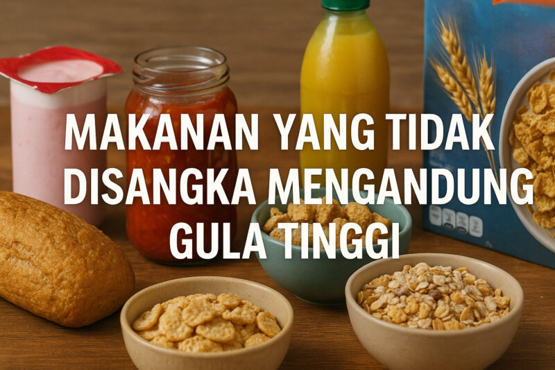 Makanan yang Tidak Disangka Mengandung Gula Tinggi