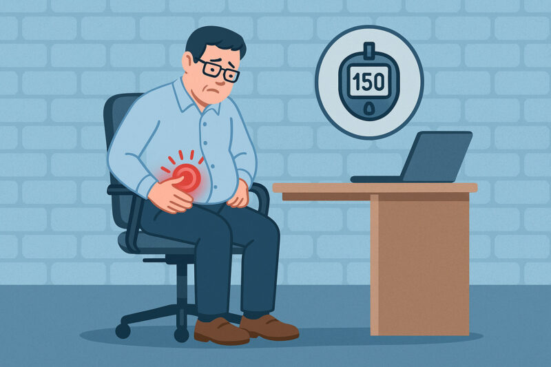 Duduk Terlalu Lama dan Diabetes: Bahaya Tersembunyi yang Perlu Diwaspadai
