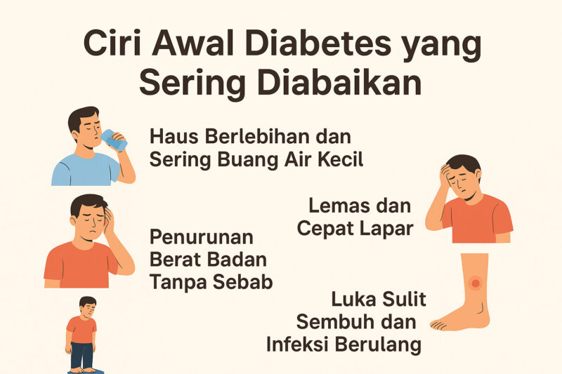 Ciri Awal Diabetes yang Sering Diabaikan