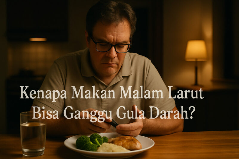 Kenapa Makan Malam Larut Bisa Ganggu Gula Darah?